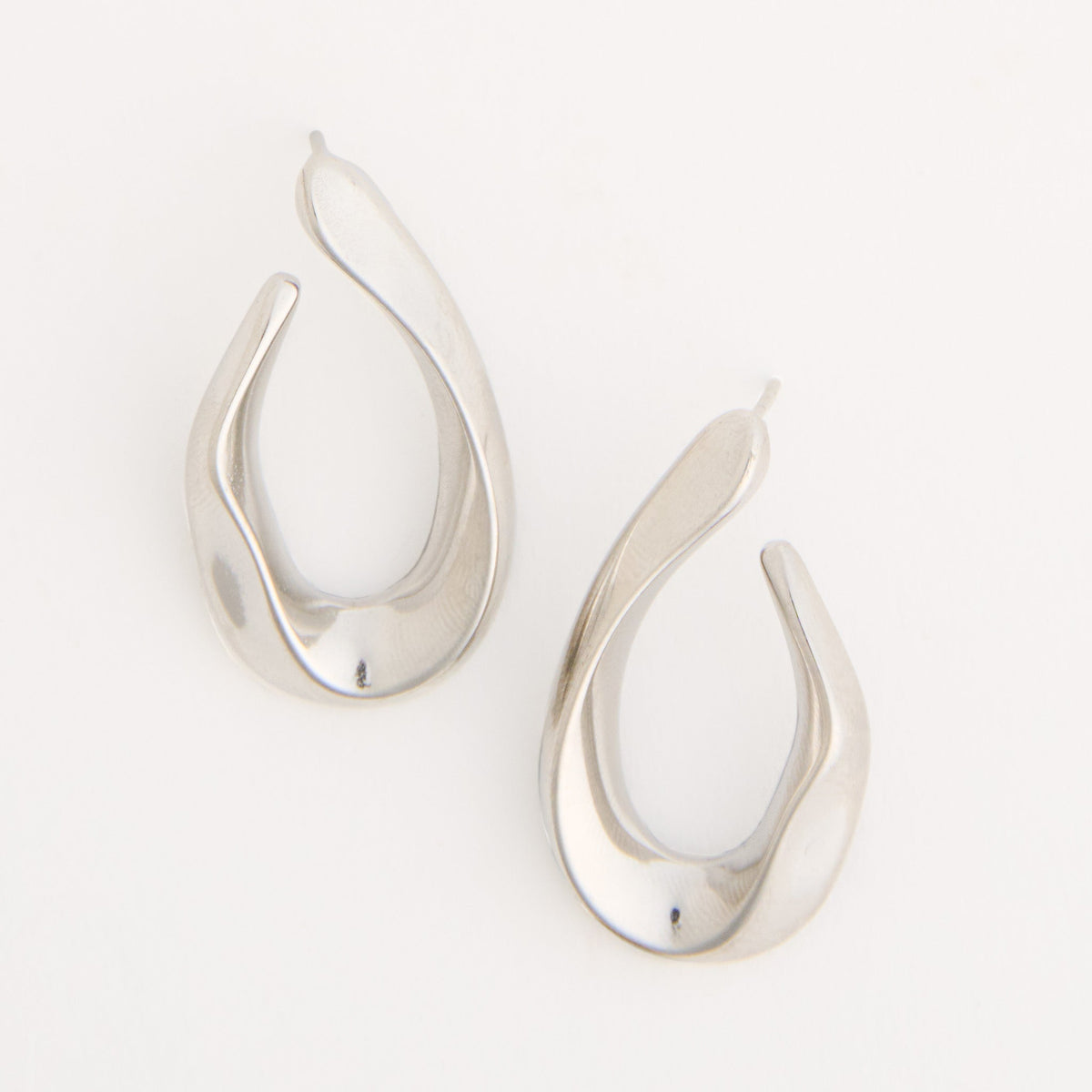 Narelle Waterproof Twisted Teardrop Earrings