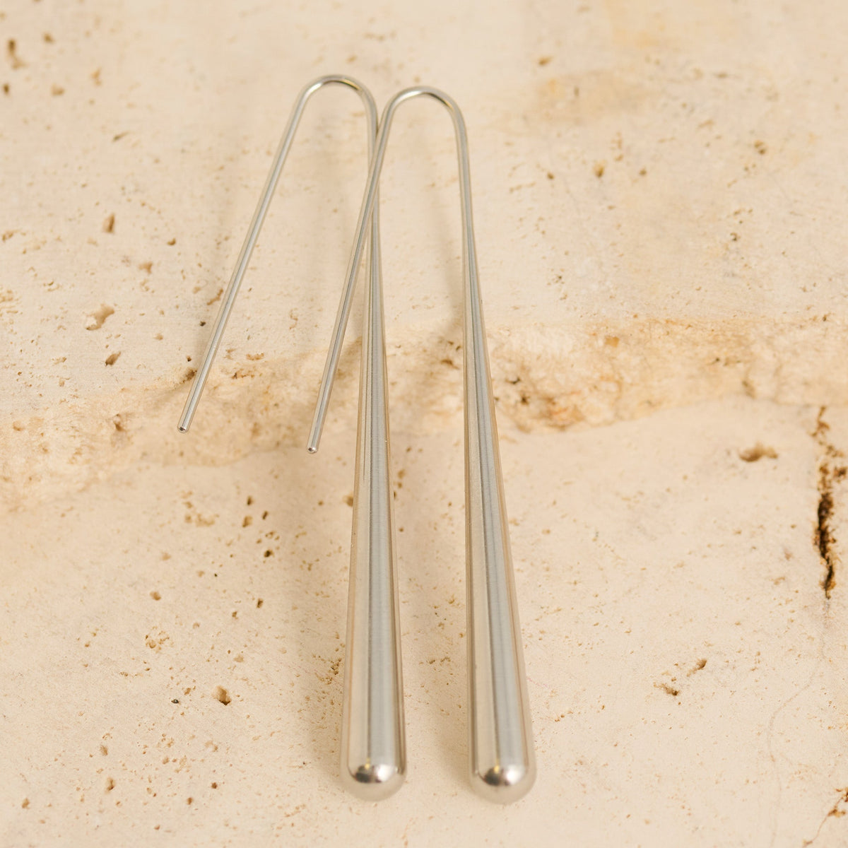 Narelle Waterproof Minimal Teardrop Earrings