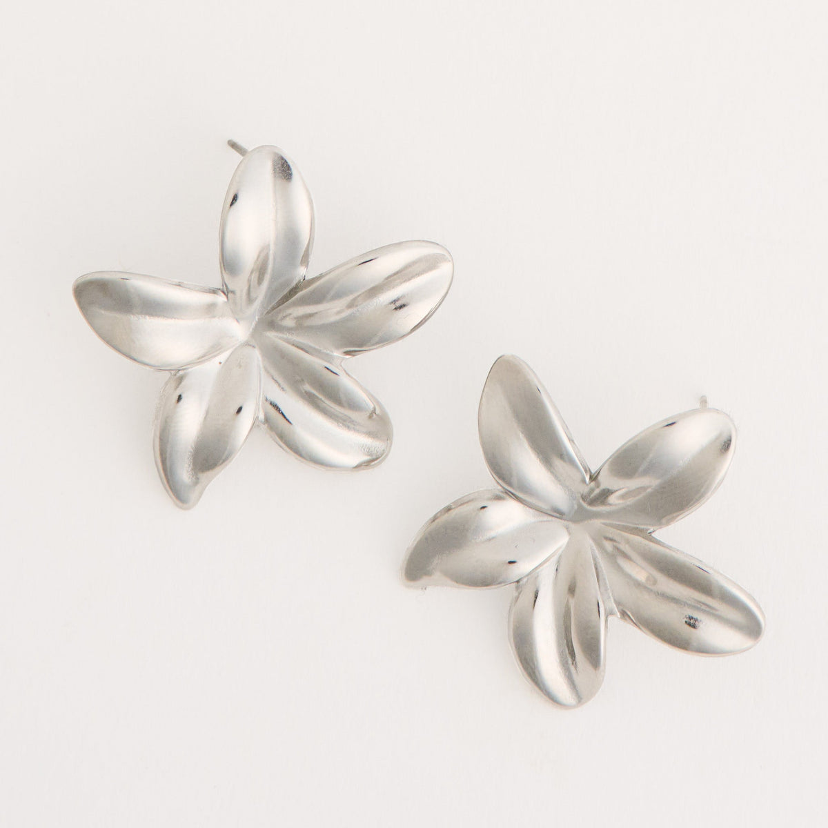 Narelle Waterproof Statement Flower Earrings