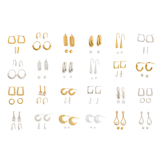 48 Piece Narelle Duo Earring Set Assortment