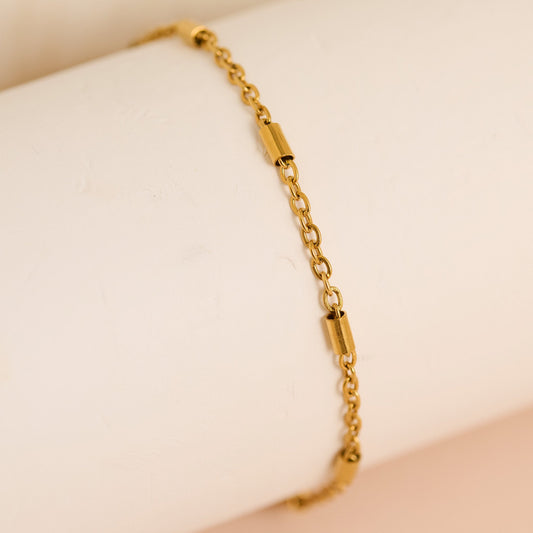 Narelle Waterproof Cable Station Chain Bracelet