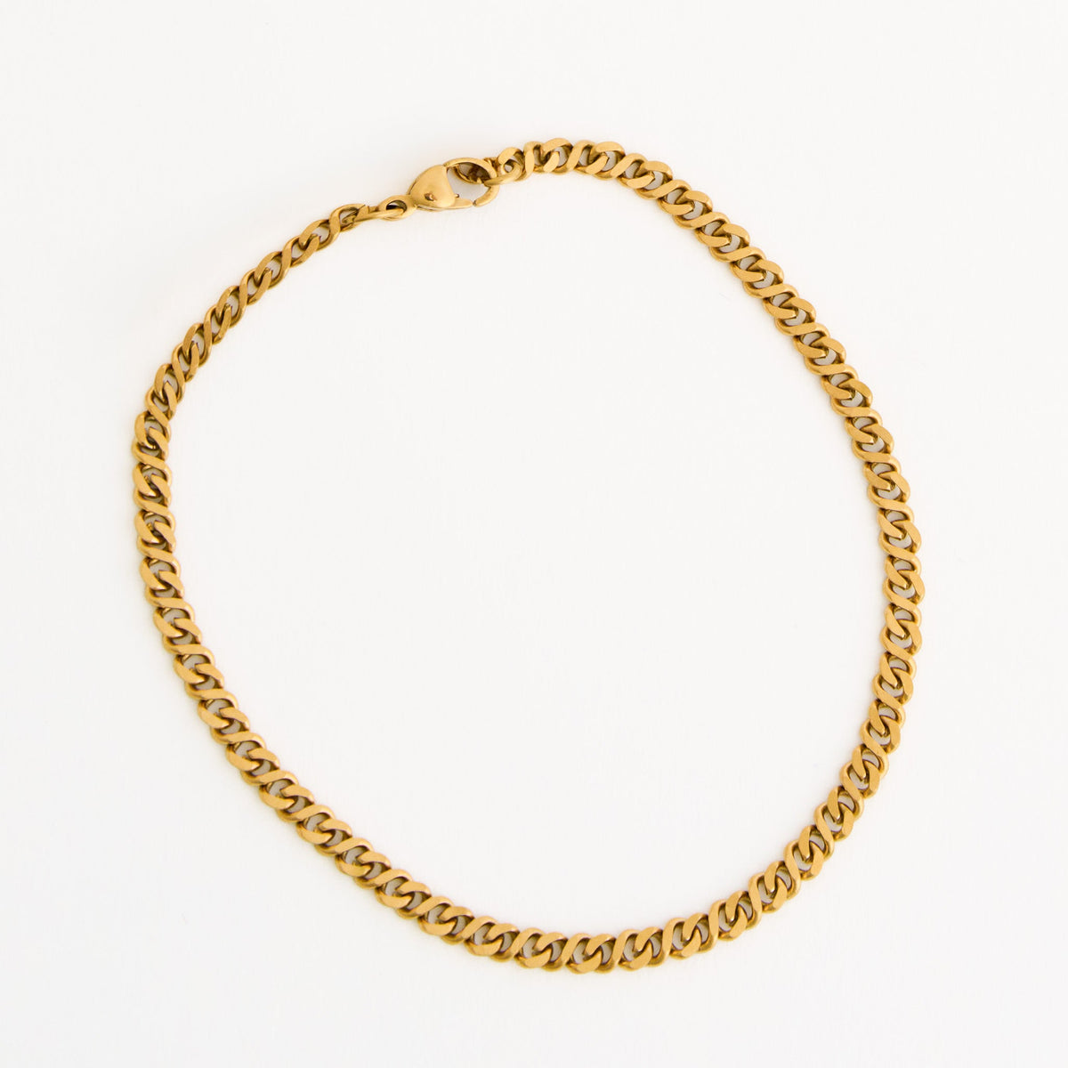 Narelle Waterproof Slim Curb Chain Bracelet