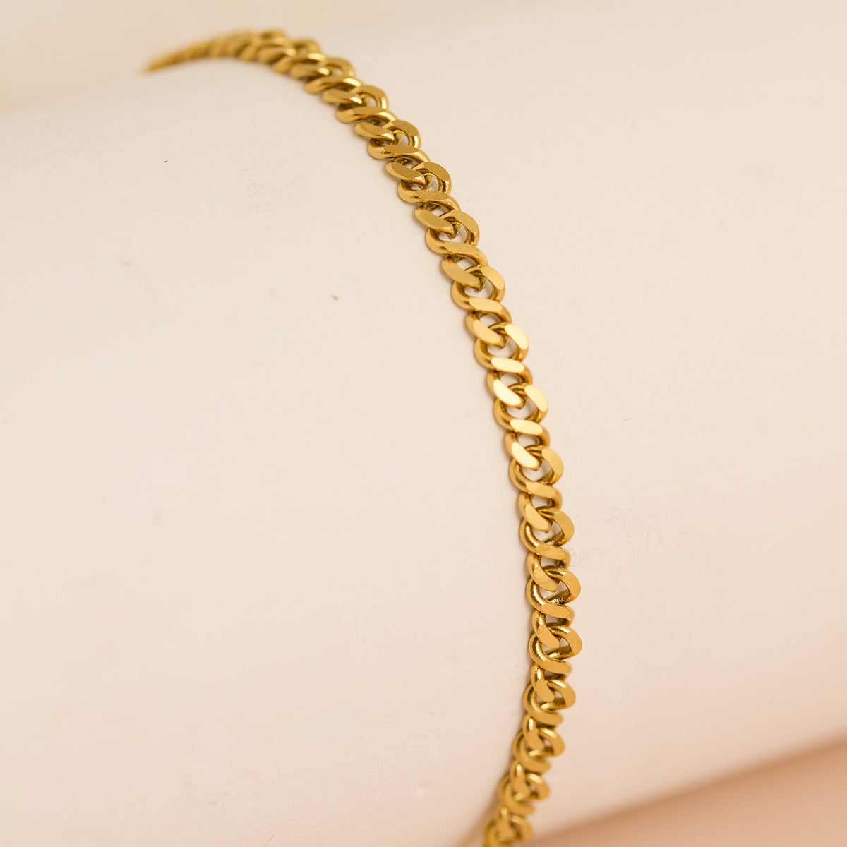Narelle Waterproof Slim Curb Chain Bracelet
