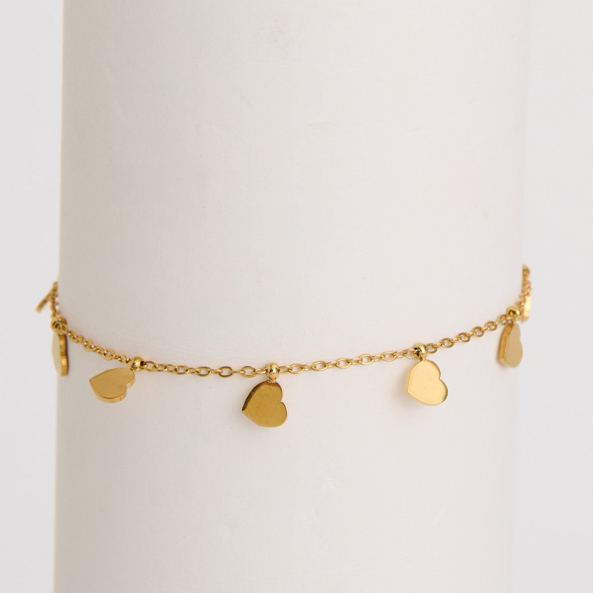 Narelle Waterproof Heart Chain Bracelet