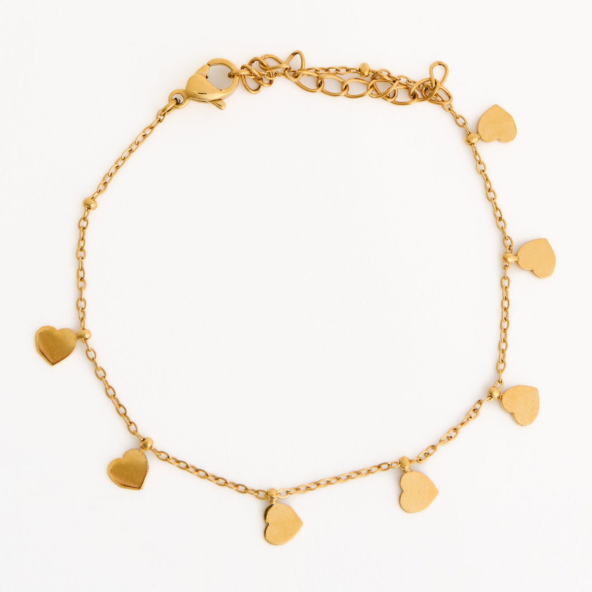 Narelle Waterproof Heart Chain Bracelet