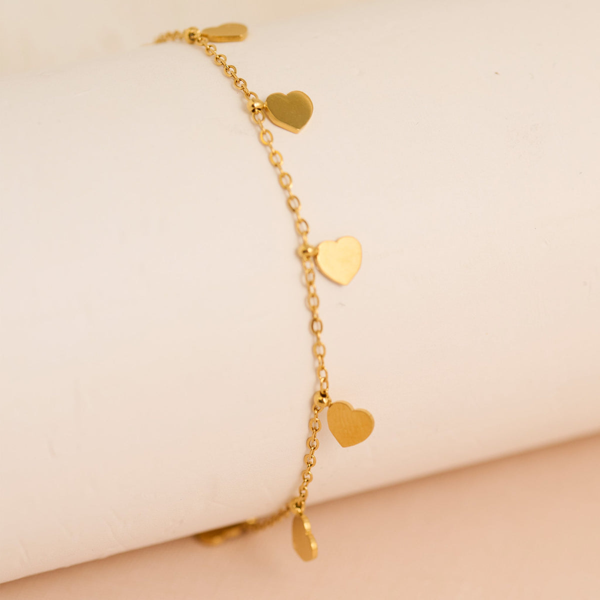 Narelle Waterproof Heart Chain Bracelet