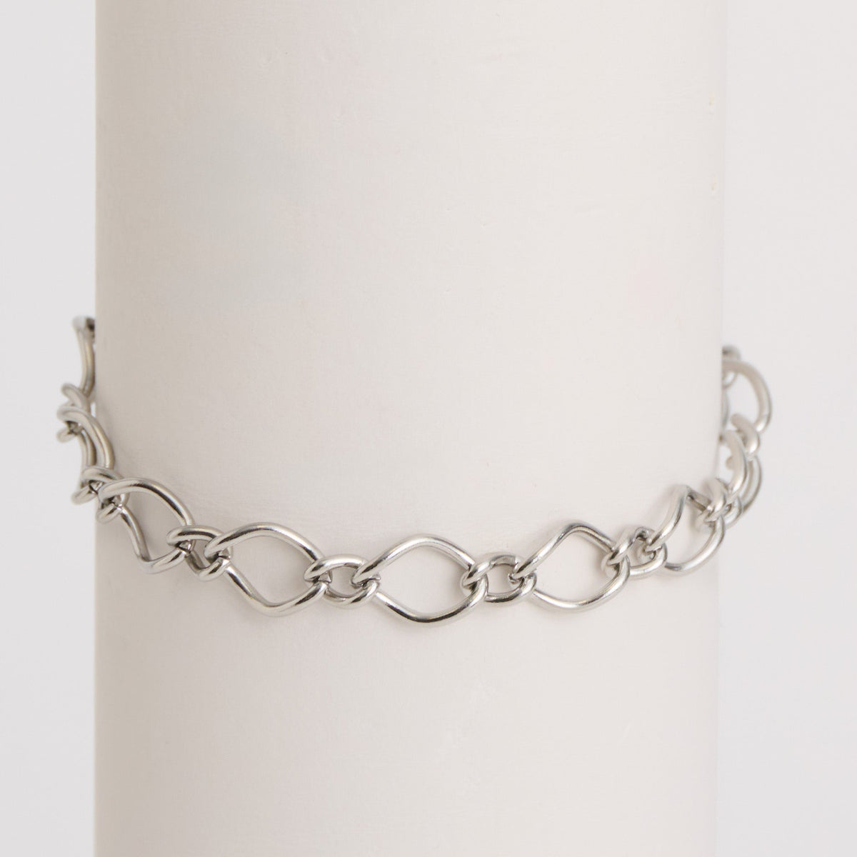 Narelle Waterproof Wavy Open Link Chain Bracelet