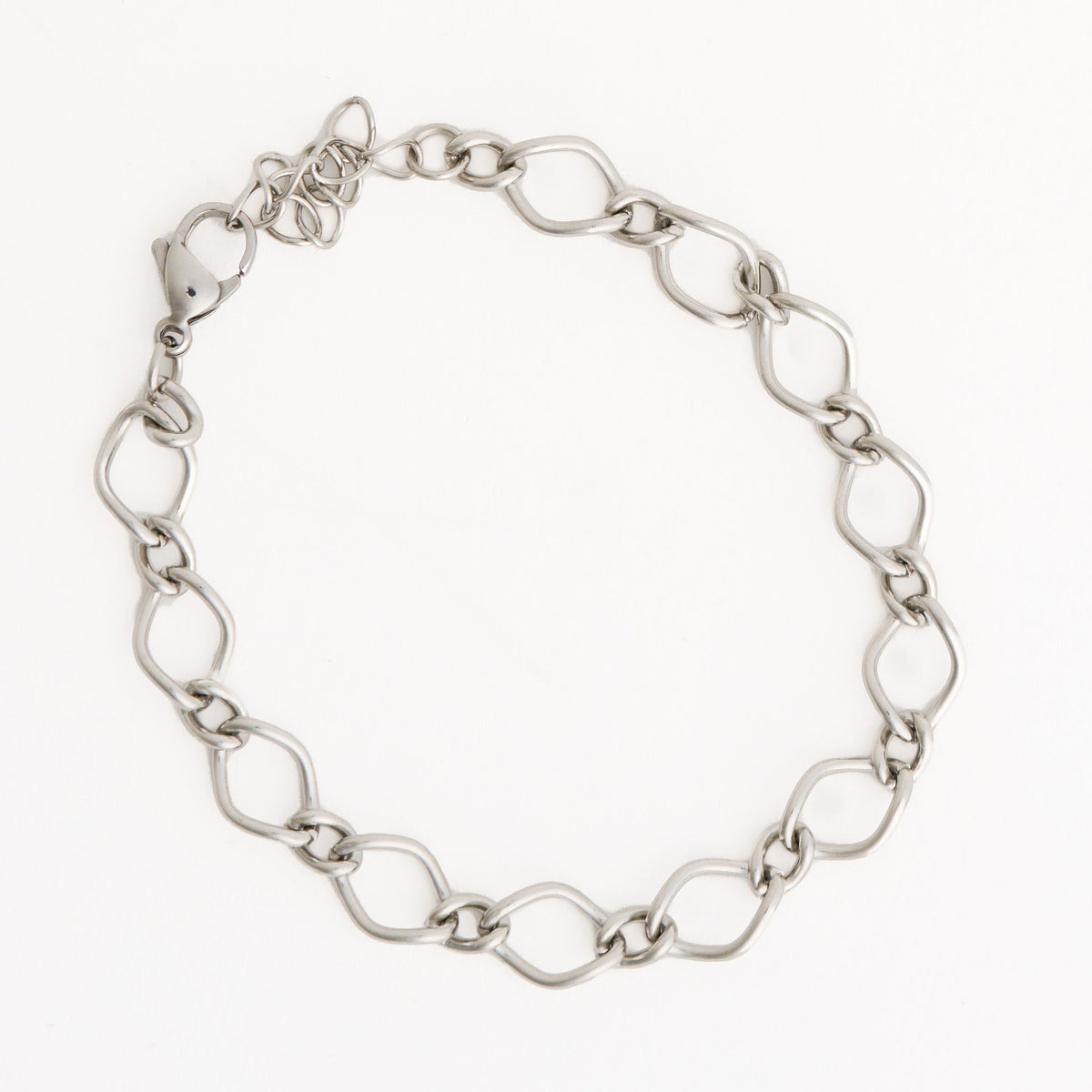 Narelle Waterproof Wavy Open Link Chain Bracelet