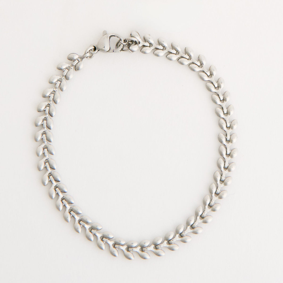 Narelle Waterproof Wheat Leaf Chain Bracelet