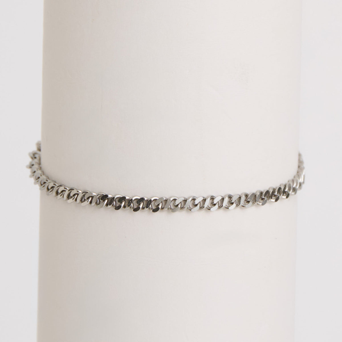 Narelle Waterproof Slim Curb Chain Bracelet