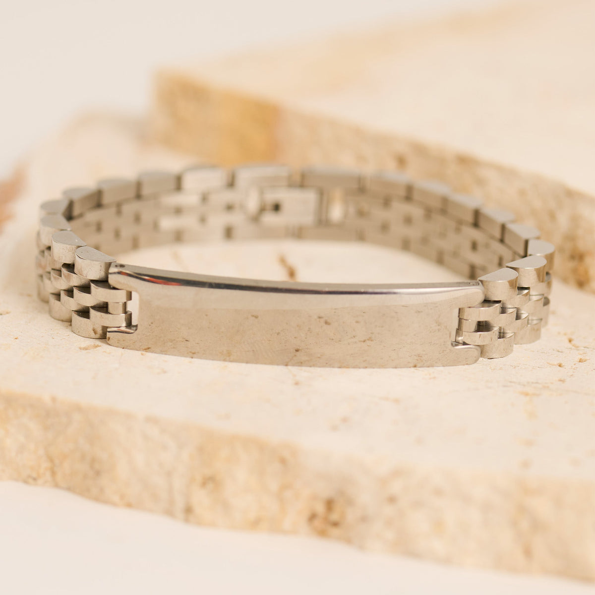 Narelle Waterproof Chunky Jubilee Link Watch Band Bar Bracelet