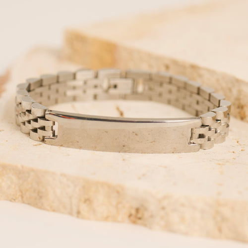 Narelle Waterproof Chunky Jubilee Link Watch Band Bar Bracelet