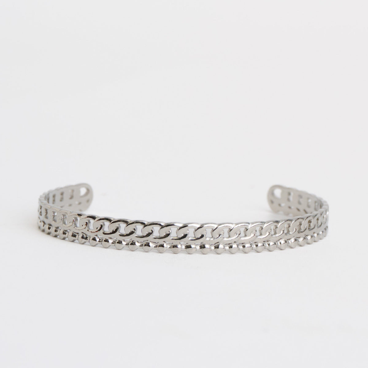 Narelle Waterproof Textured Cuff Bracelet