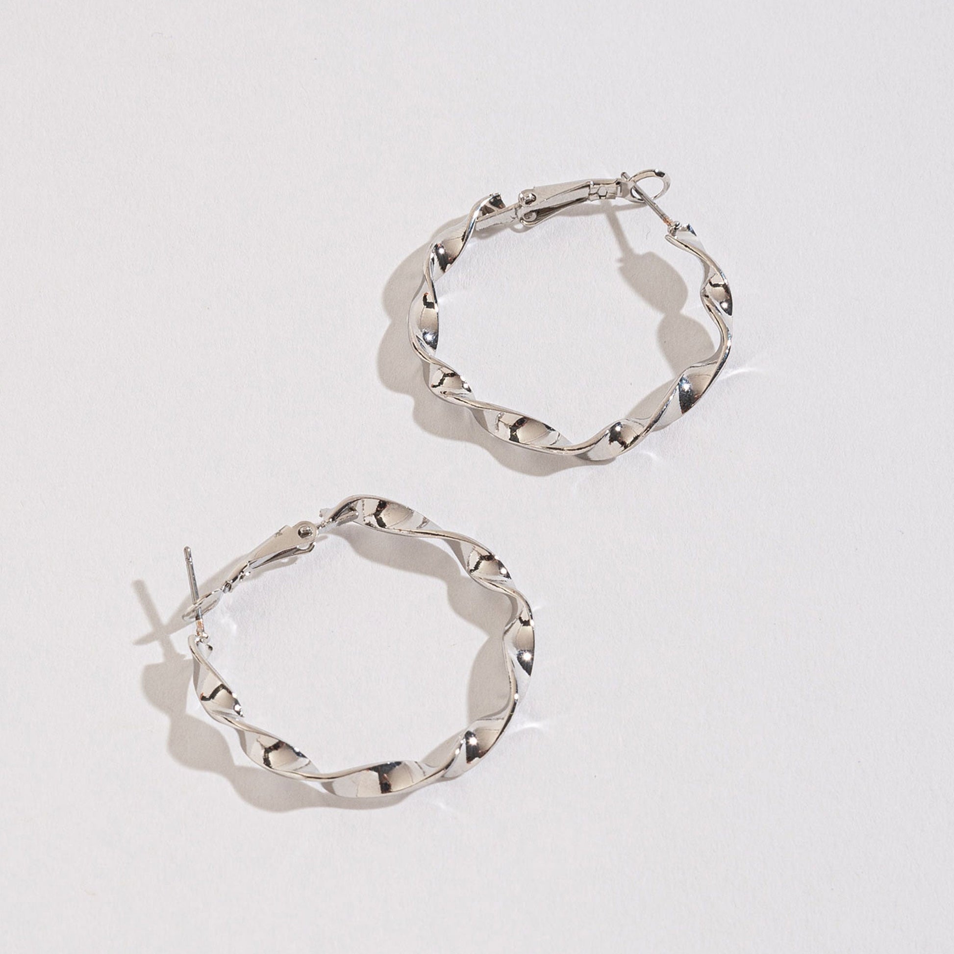 Twist Hoop Earrings