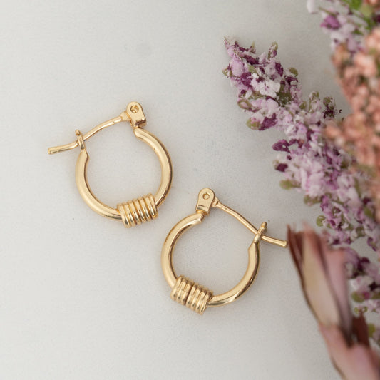 Ring Hoop Earrings