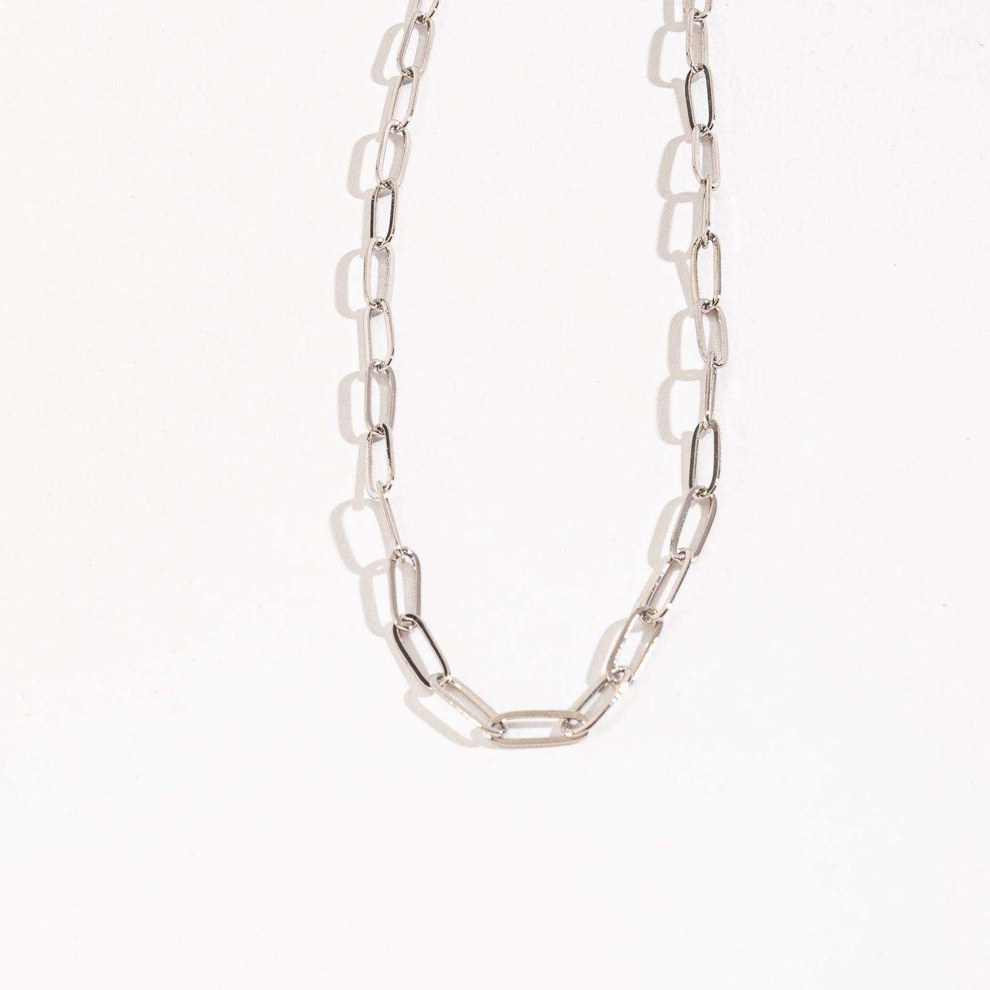5Mm Paperclip Chain Necklace