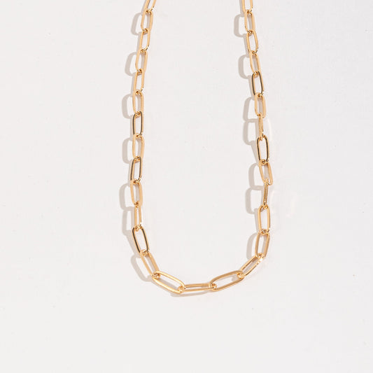 5Mm Paperclip Chain Necklace