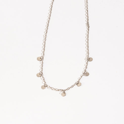 3mm Disk Chain Necklace