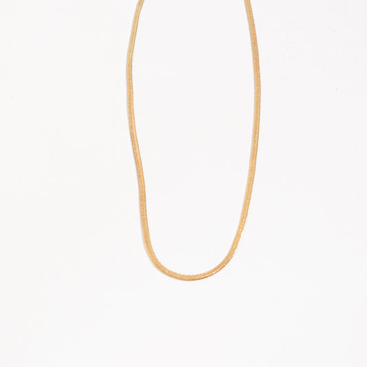 Layer Me 3Mm Herringbone Chain Necklace
