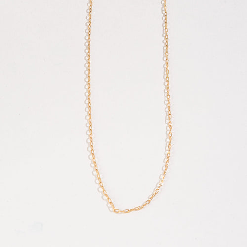 Layer Me 2mm Oval Chain Necklace