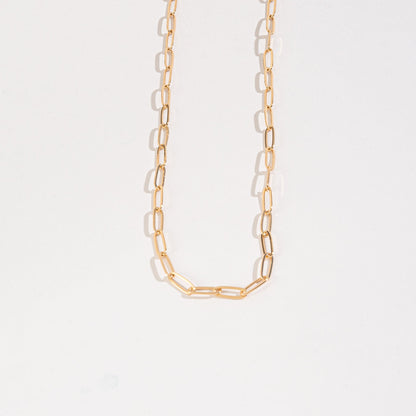 Layer Me 5Mm Paperclip Chain Necklace