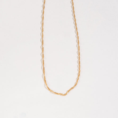 Layer Me 3mm Twisted Chain Necklace