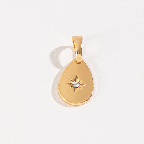 Layer Me Teardrop Star Pendant Charm