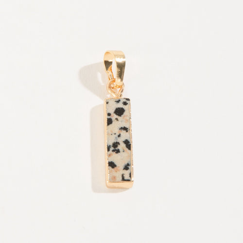 Layer Me Dalmatian Jasper Pendant Charm