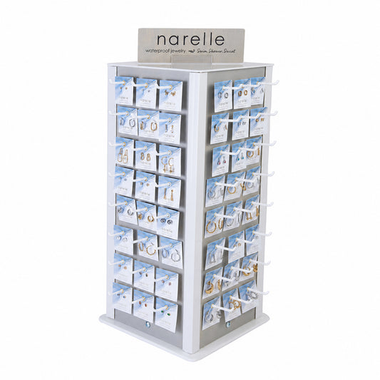 96 Piece Narelle Minis Earring Unit with Display