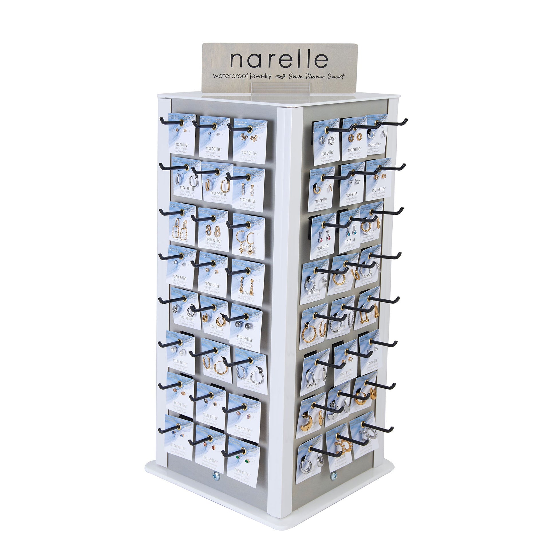 96 Piece Narelle Minis Earring Unit with Display