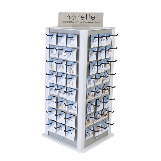 96 Piece Narelle Minis Earring Unit with Display