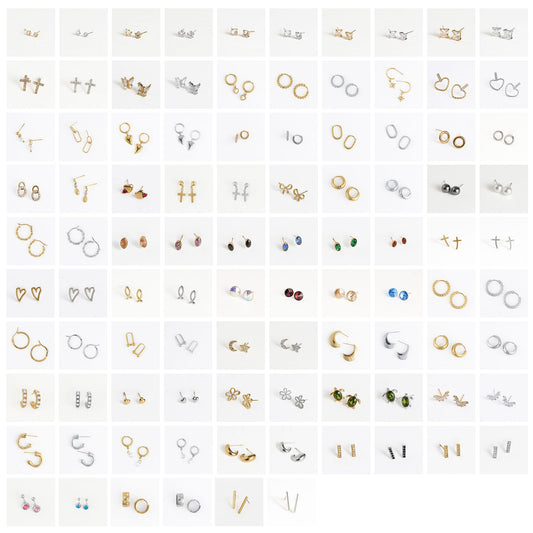 96 Piece Narelle Minis Earring Assortment