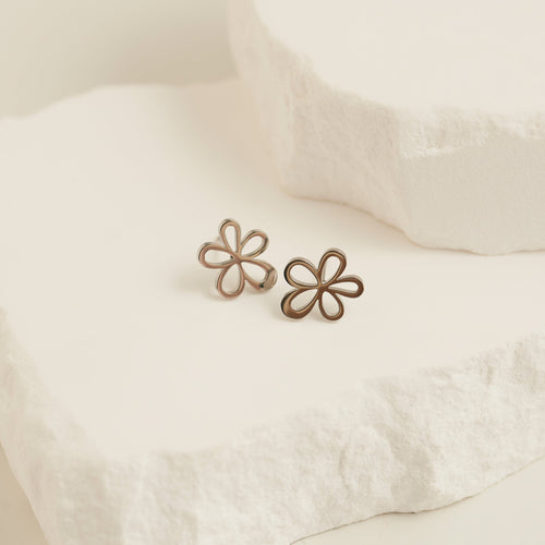 Narelle Waterproof Flower Stud Earrings