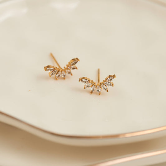 Narelle Waterproof Mini Crawler Earrings