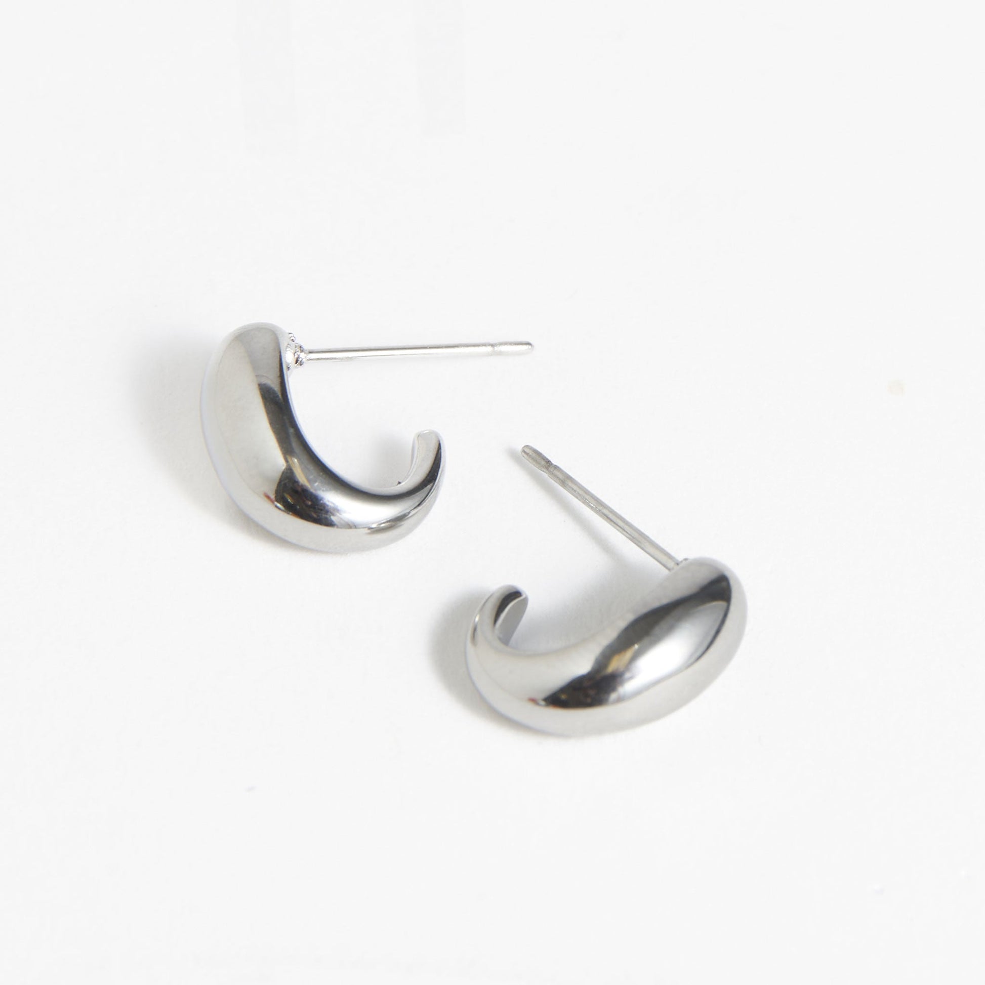 Narelle Waterproof Half Loop Hoop Earrings