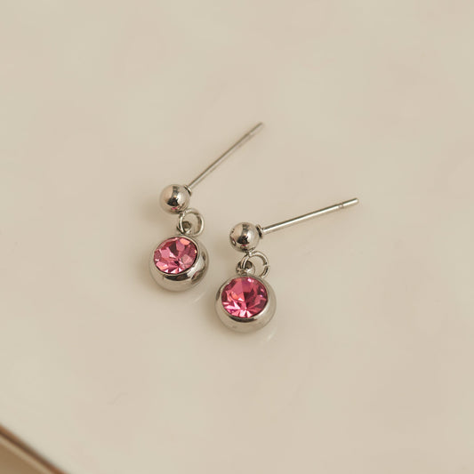 Narelle Waterproof Gem Dangle Stud Earrings