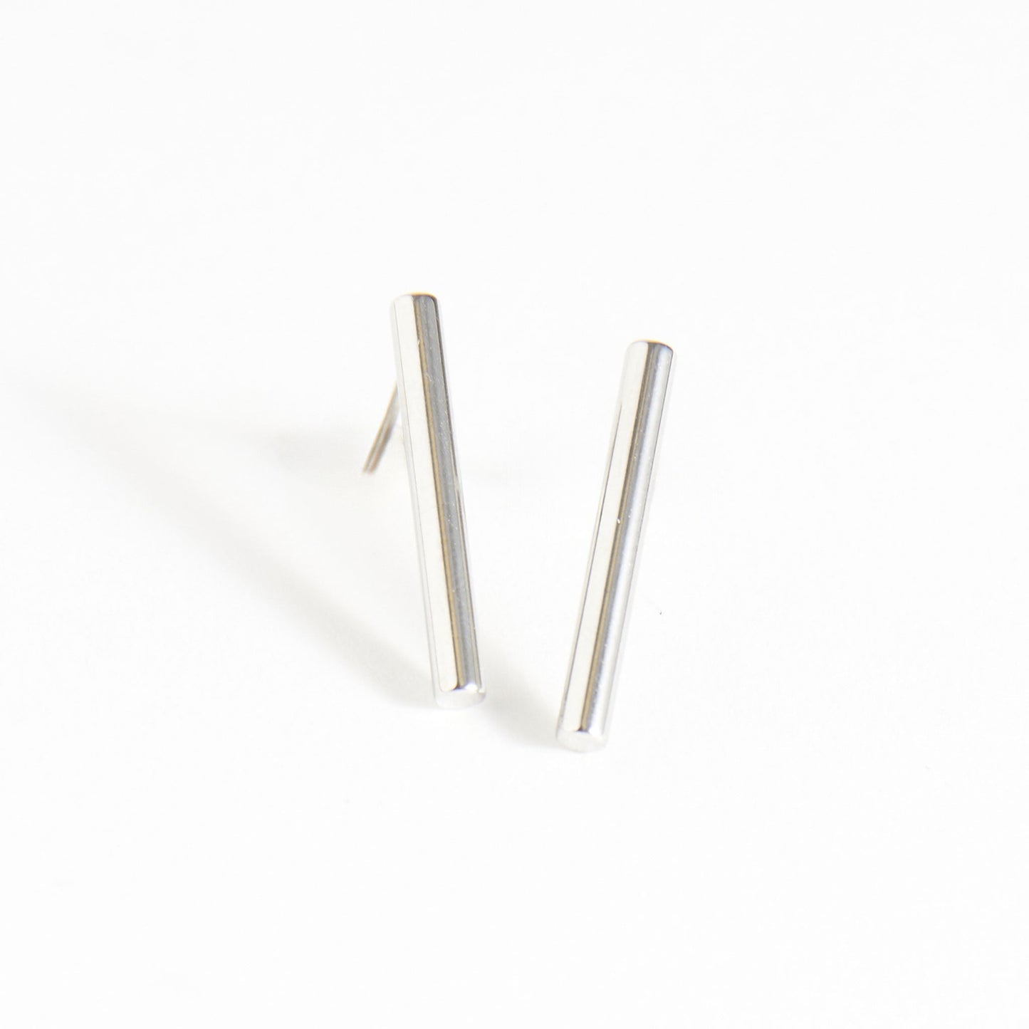 Narelle Waterproof Round Bar Stud Earrings