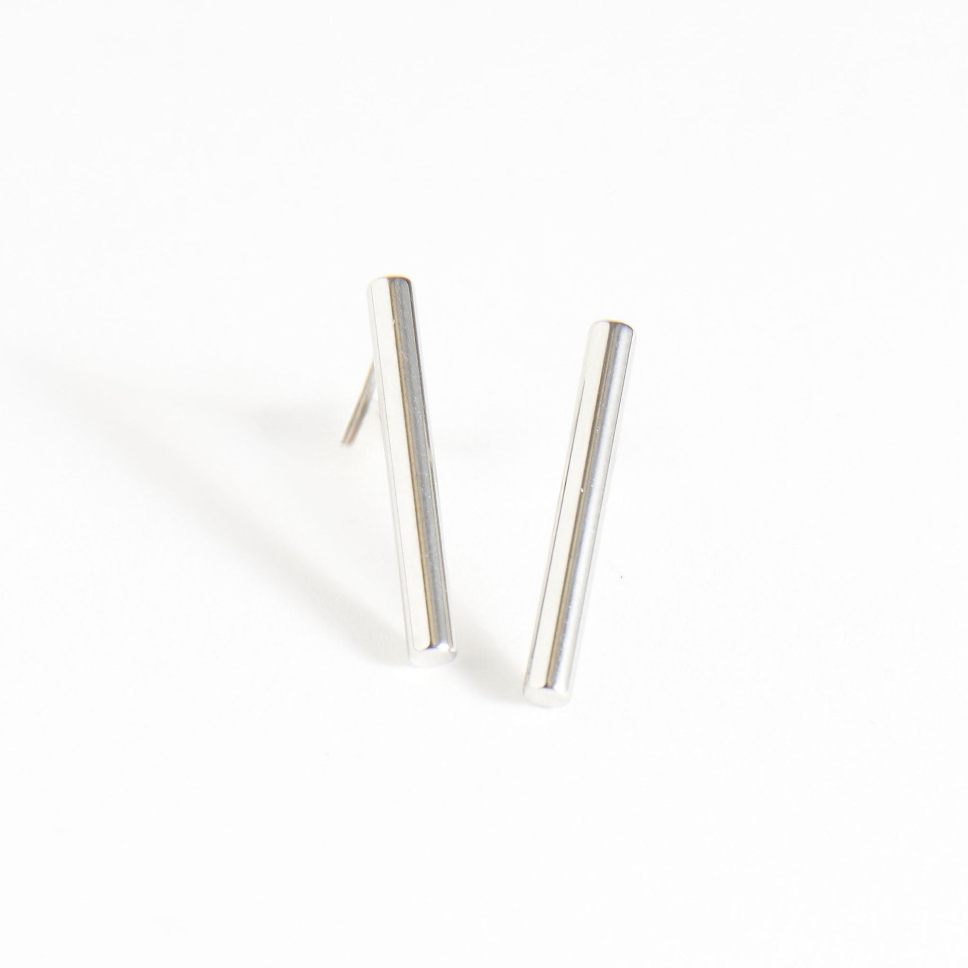 Narelle Waterproof Round Bar Stud Earrings
