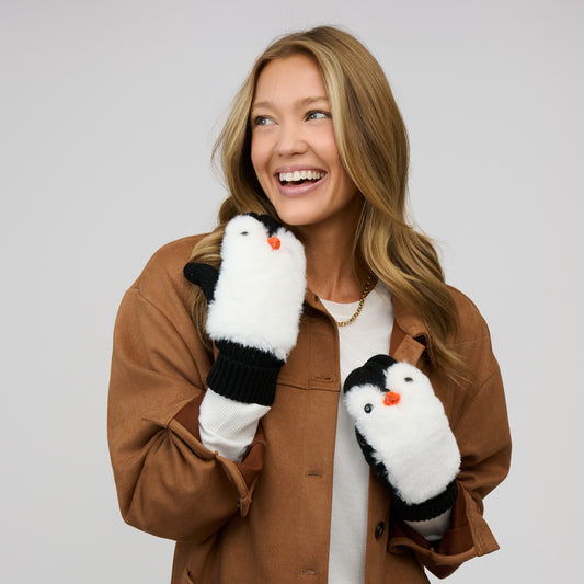 Penguin Critter Mitten