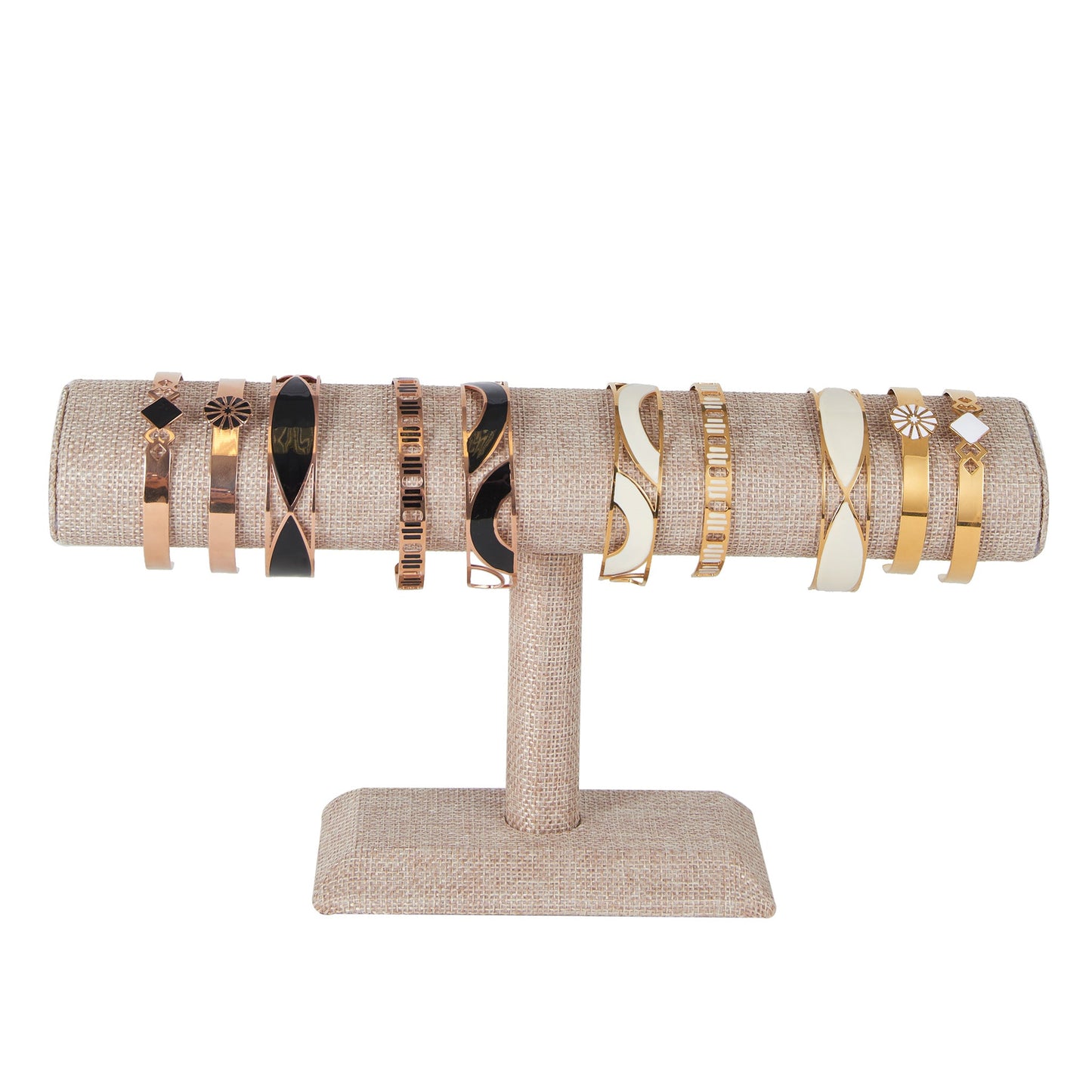 20 Piece Stainless Steel Cuff Bracelet Unit with Display