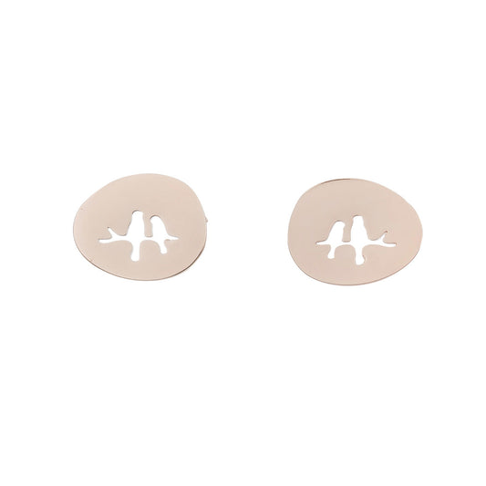 Ss Dainty Bird Ear- Rose Gold