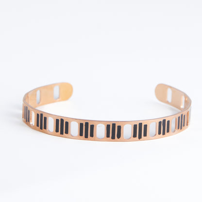 Ss Narrow Brace-Rosegold/Blk