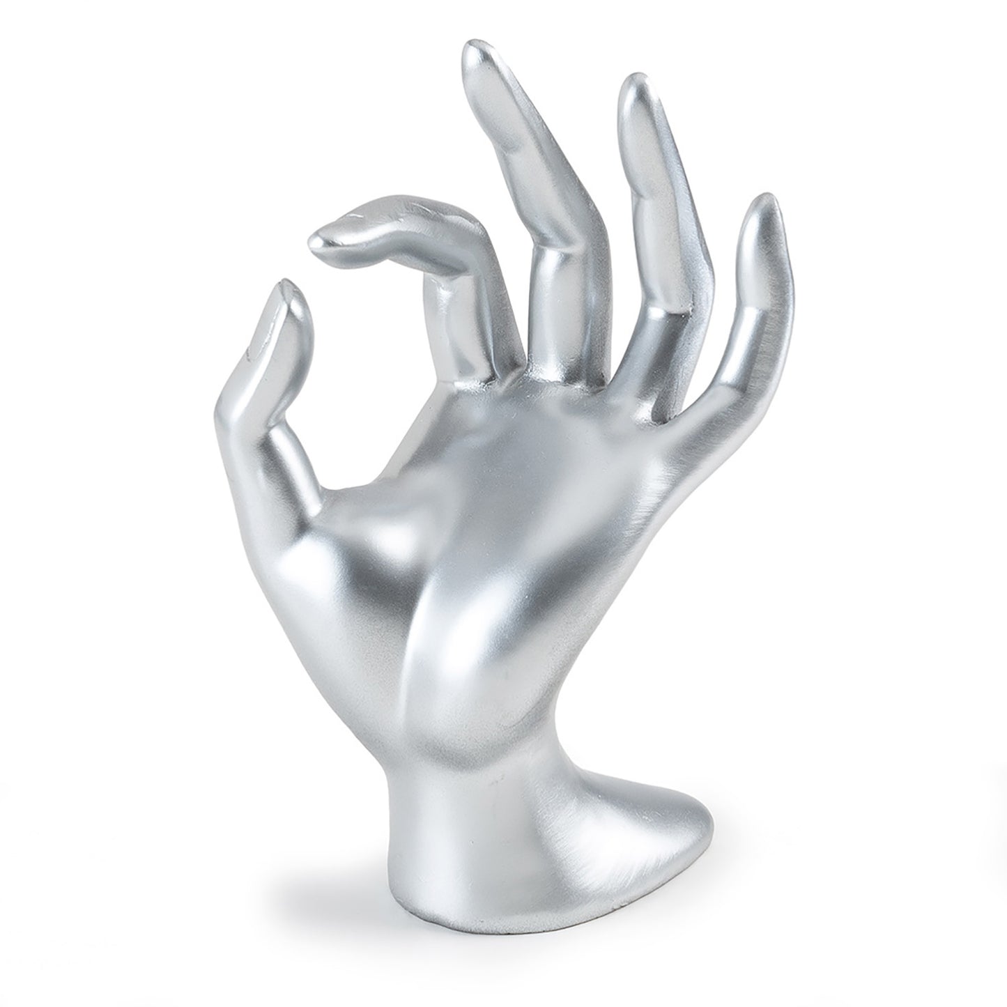 Silver Acrylic Hand Display
