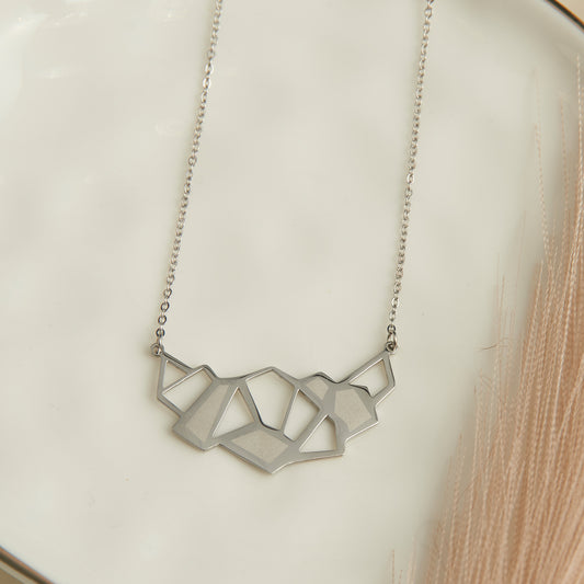 Ss Geo Cutout Nk- Steel