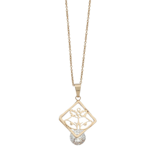 Holiday Cz Nk Bells-Gld