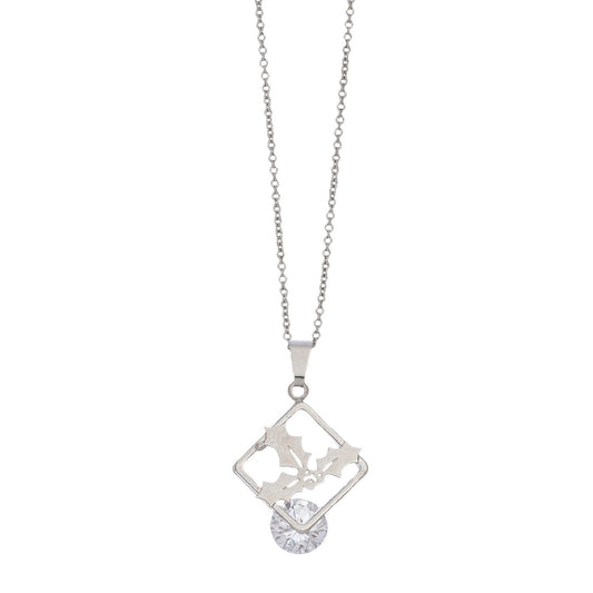 Holiday Cz Nk Holly-Sil