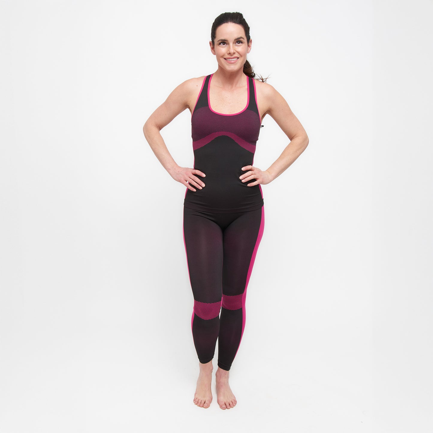 Athleisure Tank Top-Fuchsia