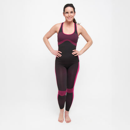 Athleisure Tank Top-Fuchsia