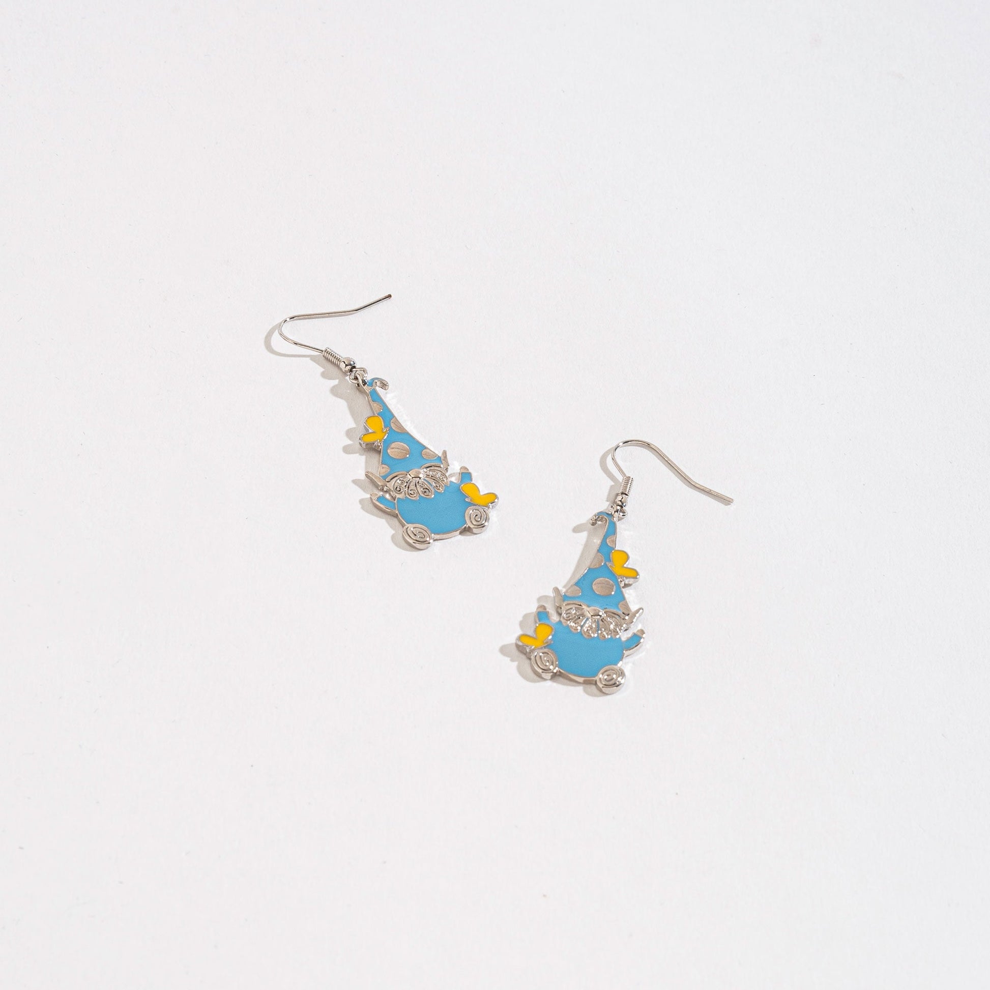 Butterfly Gnome Hook Drop Earrings