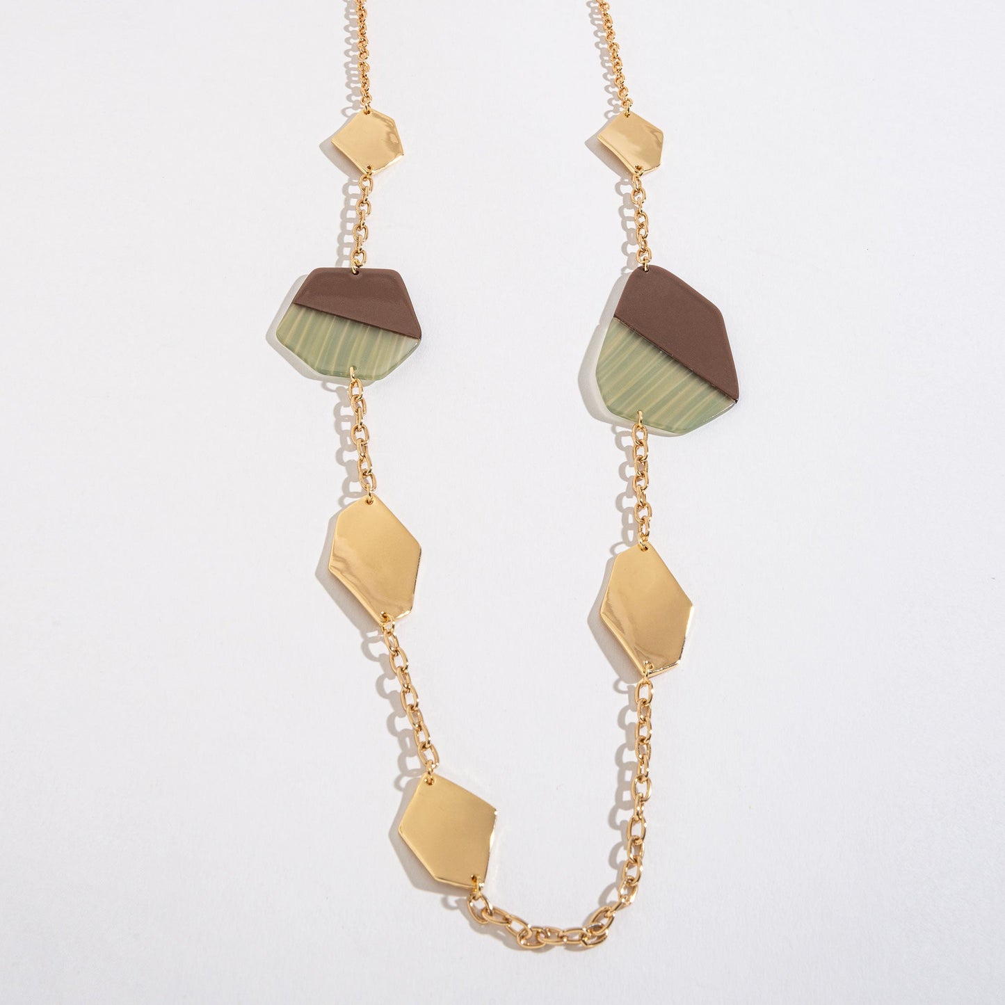 Gia Long Geometric Necklace